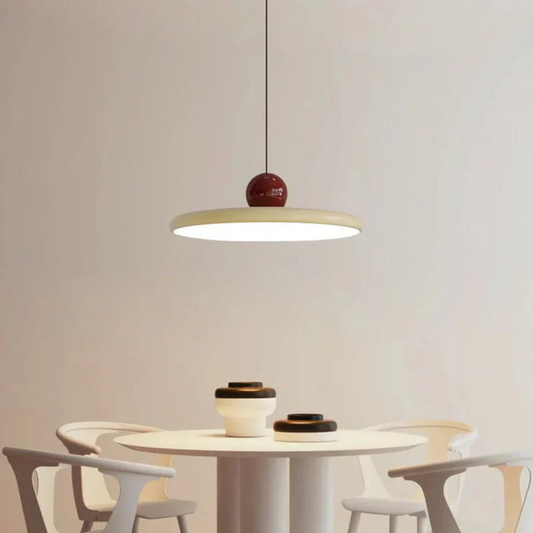 Glass Pendant Light – E26 LED Hanging Ceiling Lamp – Tavellix
