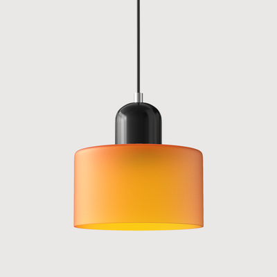 Bauhaus Glass Pendant – Frosted Green Shade Variant – Tavellix