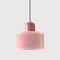 Bauhaus Coloured Glass Pendant Light for Kitchen Islands & Dining Rooms – E27, Adjustable Cord 150cm