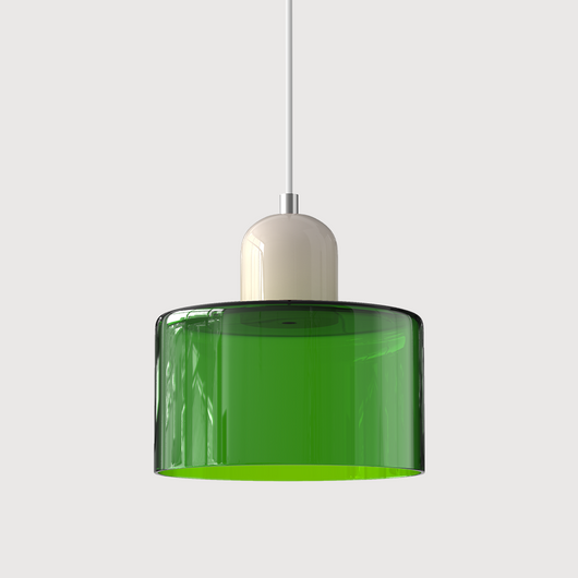 Bauhaus Glass Pendant – E27 Fitting and Cable Connection – Tavellix