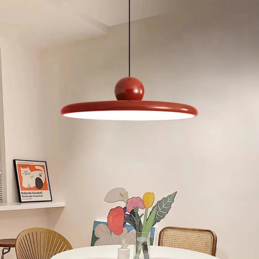 Glass Pendant Light – E26 LED Hanging Ceiling Lamp – Tavellix