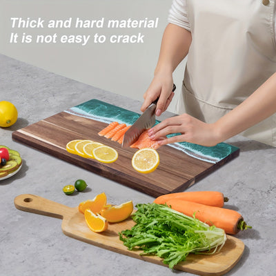 Acacia Resin Serving Board – Charcuterie Spread Layout – Tavellix
