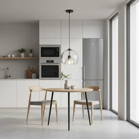 1 Light — Clear Glass