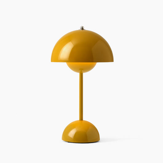 Dome Table Lamp – Side Angle Sculptural Silhouette – Tavellix