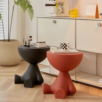 Coffee Table Round Modern Side Accent Stool Style
