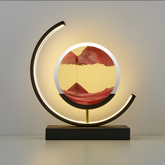 Sand Art Lamp – Touch Control Interface on Base – Tavellix