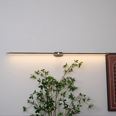 Rechargeable Linear Wall Light IP44 with Touch Dimming for Bathroom, Hallway, Bedroom and Vanity