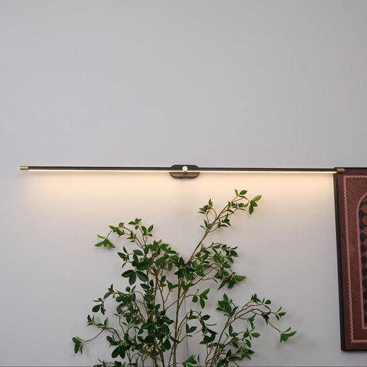 Rechargeable Linear Wall Light IP44 with Touch Dimming for Bathroom, Hallway, Bedroom and Vanity