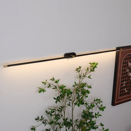Rechargeable Linear Wall Light IP44 with Touch Dimming for Bathroom, Hallway, Bedroom and Vanity