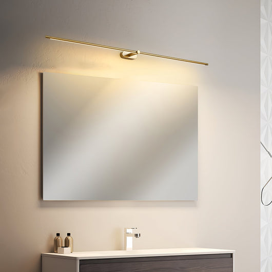 Rechargeable Linear Wall Light IP44 with Touch Dimming for Bathroom, Hallway, Bedroom and Vanity