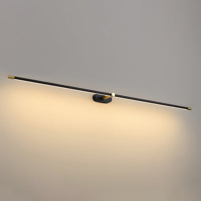 Rechargeable Linear Wall Light IP44 with Touch Dimming for Bathroom, Hallway, Bedroom and Vanity