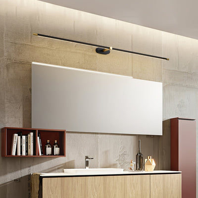 Rechargeable Linear Wall Light IP44 with Touch Dimming for Bathroom, Hallway, Bedroom and Vanity
