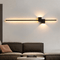 LED Wall Light – Slim Linear Integrated LED Wall Lamp – Minimalist Indirect Design for Living Room Bedroom Hallway