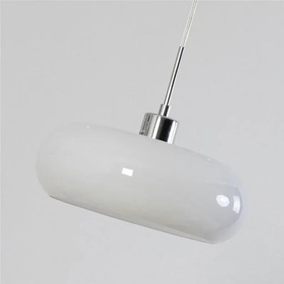 Aurevina | Bauhaus Glass Pendant Light with Hand-Blown Tea Glass Shade