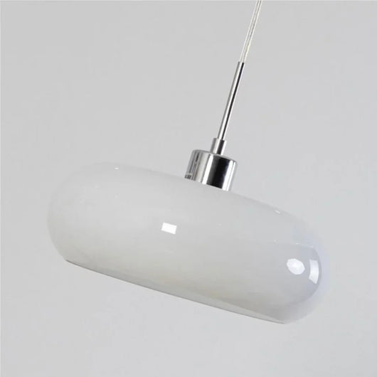 Aurevina | Bauhaus Glass Pendant Light with Hand-Blown Tea Glass Shade