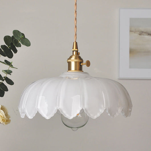 Glass Pendant Light – Sparkling Glow When Lit – Tavellix