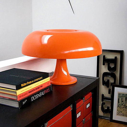 Mushroom Table Lamp – Two Sizes Ø25cm and Ø28cm Comparison – Tavellix