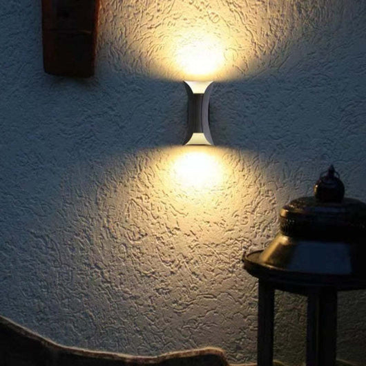 Elovira | Modern Outdoor Wall Light with Integrated LED and IP65 Weatherproof Design for Exterior Walls