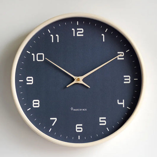 Wall Clock – Light Brown Colourway – Tavellix
