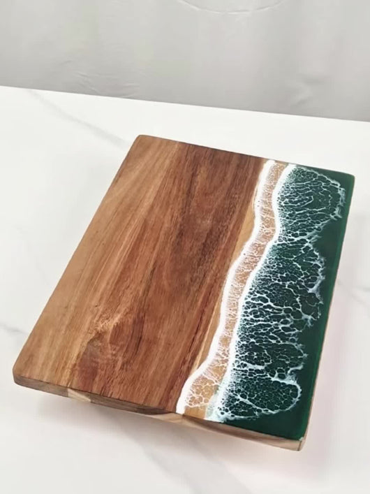 Acacia Resin Charcuterie Board – Gift Ready Presentation – Tavellix