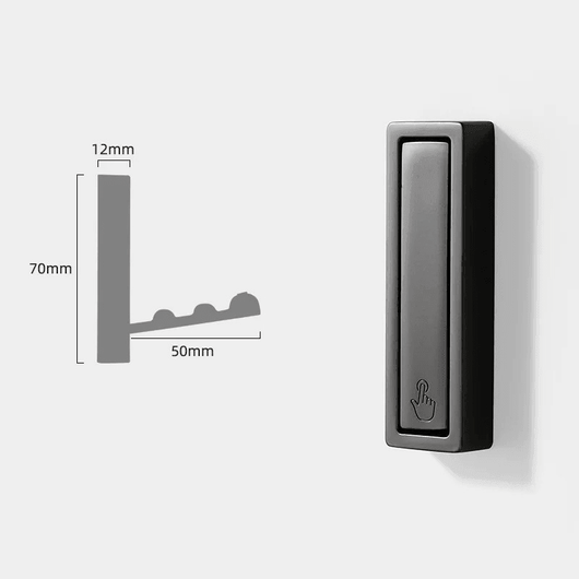 Foldable Wall Hooks – Full Metal Space-Saving Coat Hooks – Minimalist Design for Hallway Bathroom Bedroom