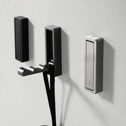 Foldable Wall Hooks – Full Metal Space-Saving Coat Hooks – Minimalist Design for Hallway Bathroom Bedroom