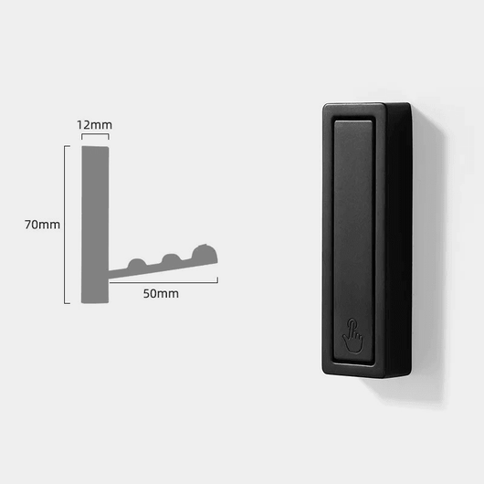 Foldable Wall Hooks – Full Metal Space-Saving Coat Hooks – Minimalist Design for Hallway Bathroom Bedroom