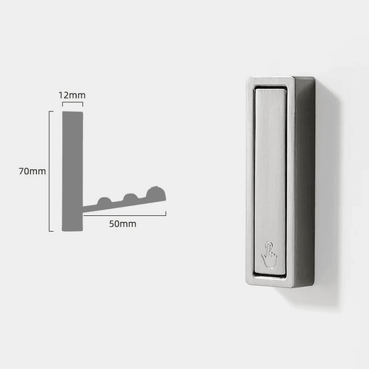 Foldable Wall Hooks – Full Metal Space-Saving Coat Hooks – Minimalist Design for Hallway Bathroom Bedroom