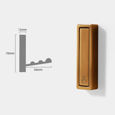 Foldable Wall Hooks – Full Metal Space-Saving Coat Hooks – Minimalist Design for Hallway Bathroom Bedroom