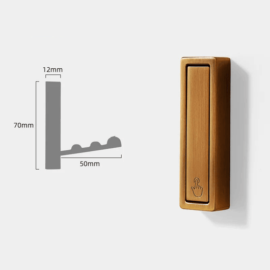Foldable Wall Hooks – Full Metal Space-Saving Coat Hooks – Minimalist Design for Hallway Bathroom Bedroom