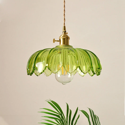 Glass Pendant Light – Hanging Height Adjustment – Tavellix