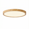 Vintage Walnut Round LED Ceiling Light