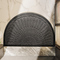 Semi Circle Non-Slip Door Mat for Hallways & Patios – Rubber-Backed, Dirt-Trapping Entryway Rug