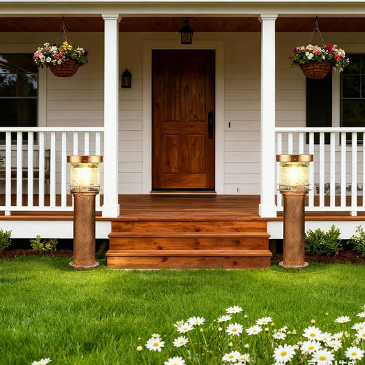 LED Bollard Light – IP65 Weatherproof Garden Installation – Tavellix