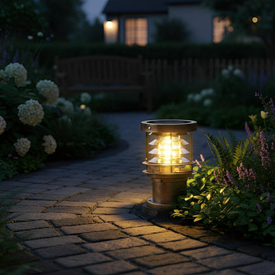 Garden Bollard Light – Die-Cast Aluminium Body Detail – Tavellix