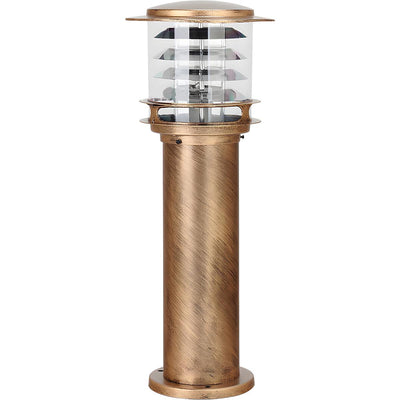 Garden Bollard Light – Base Mounting Detail Installation – Tavellix