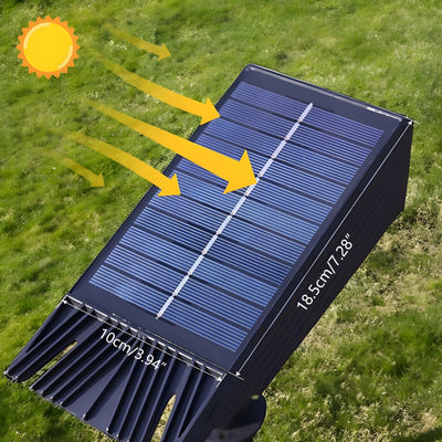 Solar Garden Spotlight – Cool White Pathway Lighting – Tavellix