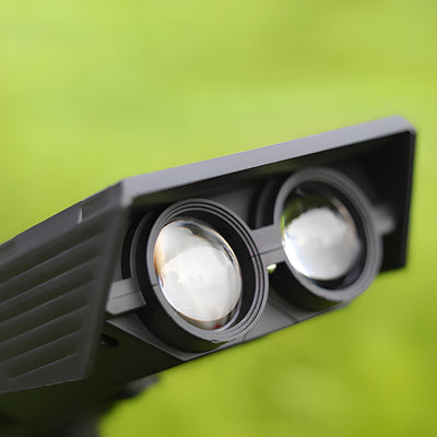 Solar Garden Spotlight – Adjustable Head Tilt Detail – Tavellix
